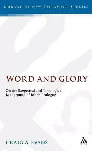 Word and Glory cover