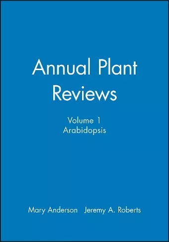 Annual Plant Reviews, Arabidopsis cover