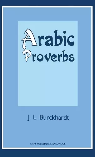Arabic Proverbs cover