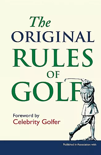 The Original Rules of Golf cover