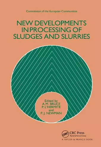 New Developments in Processing of Sludges and Slurries cover