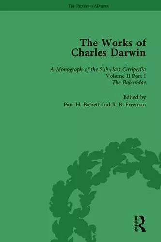 The Works of Charles Darwin: Vol 12: A Monograph on the Sub-Class Cirripedia (1854), Vol II, Part 1 cover