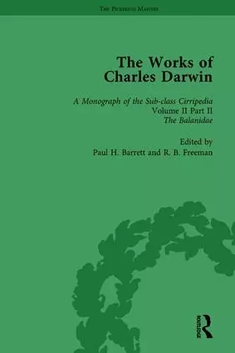 The Works of Charles Darwin: Vol 13: A Monograph on the Sub-Class Cirripedia (1854), Vol II, Part 2 cover