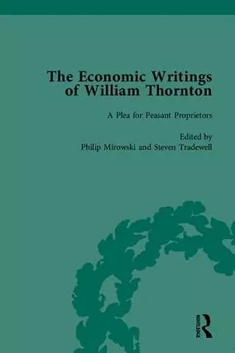 The Economic Writings of William Thornton cover