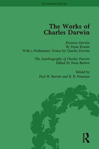 The Works of Charles Darwin: Vol 29: Erasmus Darwin (1879) / the Autobiography of Charles Darwin (1958) cover