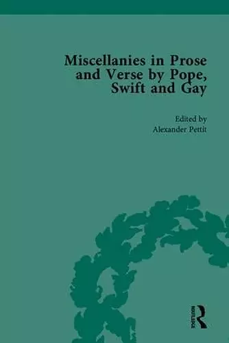 Miscellanies in Prose and Verse by Pope, Swift and Gay cover