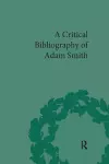 A Critical Bibliography of Adam Smith cover