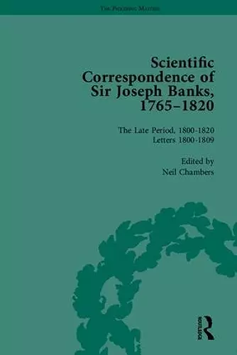 The Scientific Correspondence of Sir Joseph Banks, 1765-1820 cover