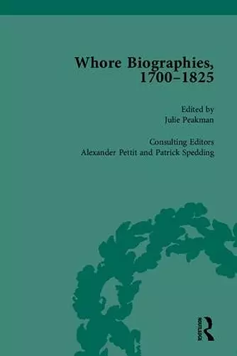 Whore Biographies, 1700-1825, Part I cover