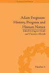 Adam Ferguson: History, Progress and Human Nature cover