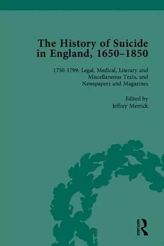 The History of Suicide in England, 1650–1850, Part II cover