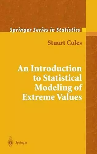 An Introduction to Statistical Modeling of Extreme Values cover