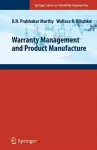 Warranty Management and Product Manufacture cover