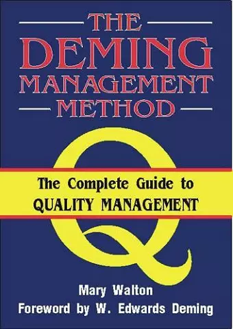 The Deming Management Method cover