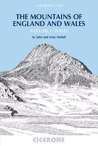 The Mountains of England and Wales: Vol 1 Wales cover