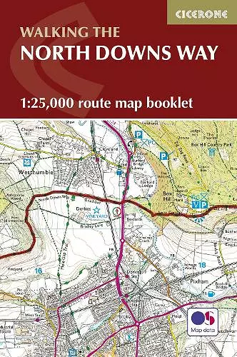 North Downs Way Map Booklet cover