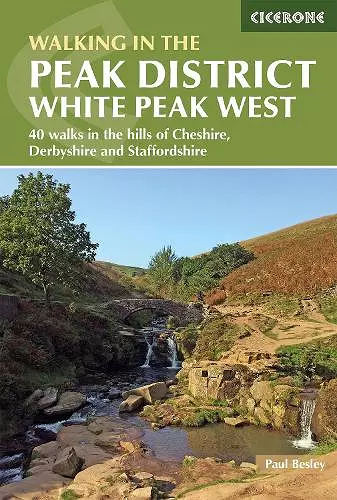 Walking in the Peak District - White Peak West cover