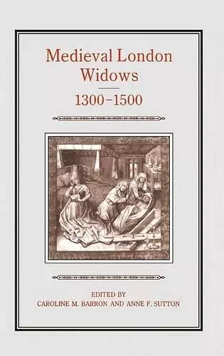 Medieval London Widows, 1300-1500 cover