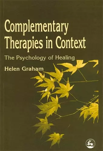 Complementary Therapies in Context cover