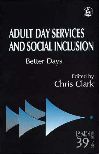 Adult Day Services and Social Inclusion cover