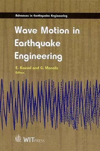 Wave Motion in Earthquake Engineering cover