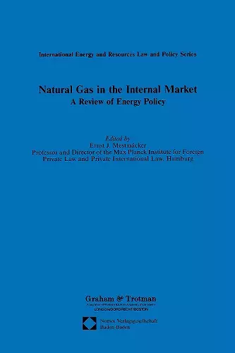 Natural Gas in the Internal Market:A Review of Energy Policy cover