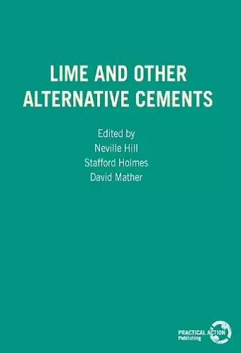 Lime and Other Alternative Cements cover