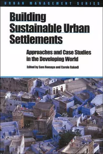 Building Sustainable Urban Settlements cover