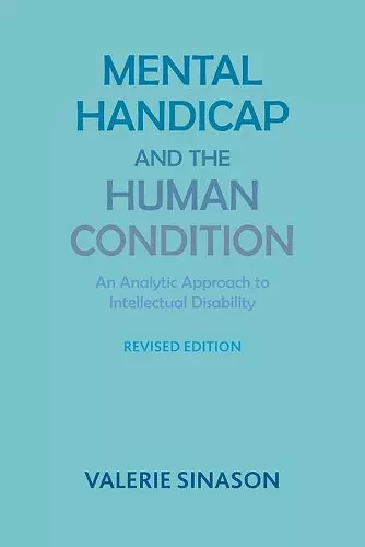 Mental Handicap and the Human Condition cover