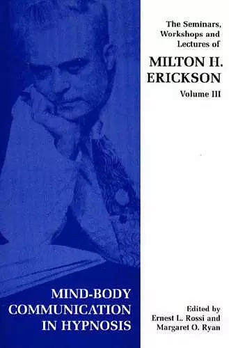 Seminars, Workshops and Lectures of Milton H. Erickson cover