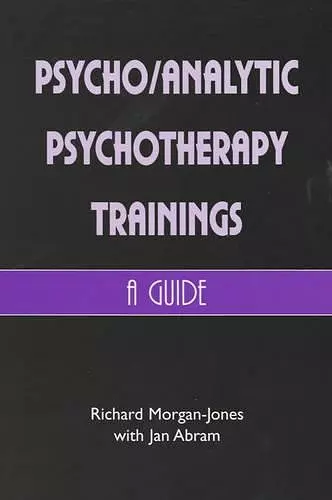 Psychoanalytic Psychotherapy Trainings cover