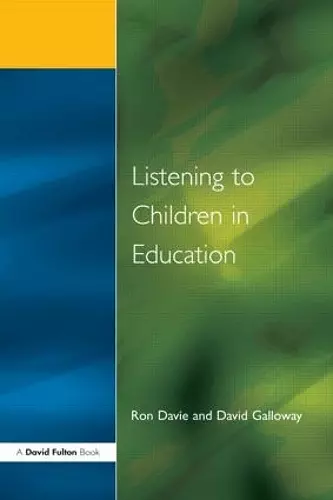 Listening to Children in Education cover