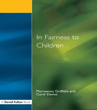 In Fairness to Children cover