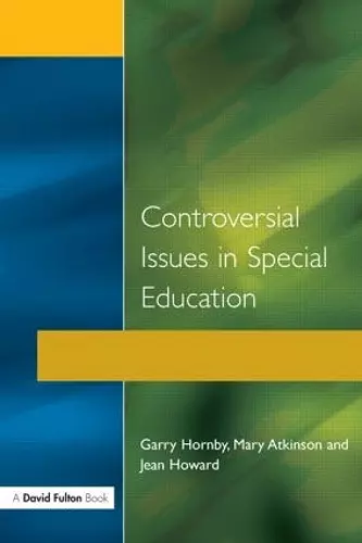 Controversial Issues in Special Education cover