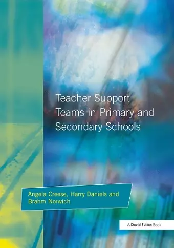 Teacher Support Teams in Primary and Secondary Schools cover