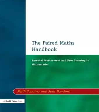 Paired Maths Handbook cover