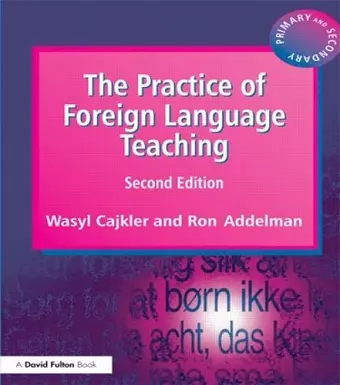 The Practice of Foreign Language Teaching cover