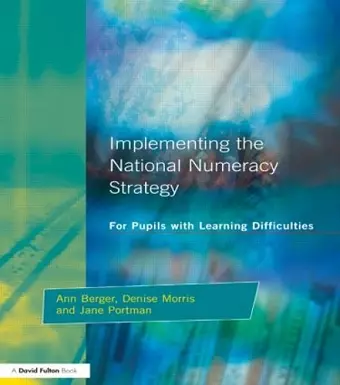 Implementing the National Numeracy Strategy cover