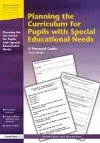 Planning the Curriculum for Pupils with Special Educational Needs cover