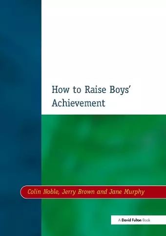 How to Raise Boys' Achievement cover