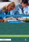 How to Teach Non-Fiction Writing at Key Stage 3 cover