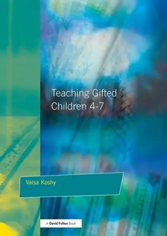 Teaching Gifted Children 4-7 cover