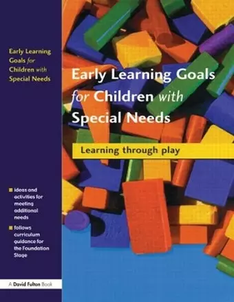 Early Learning Goals for Children with Special Needs cover