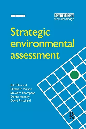 Strategic Environmental Assessment cover