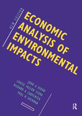 Economic Analysis of Environmental Impacts cover