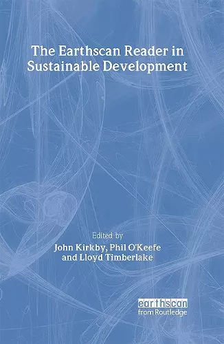 The Earthscan Reader in Sustainable Development cover