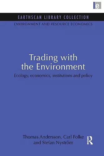 Trading with the Environment cover