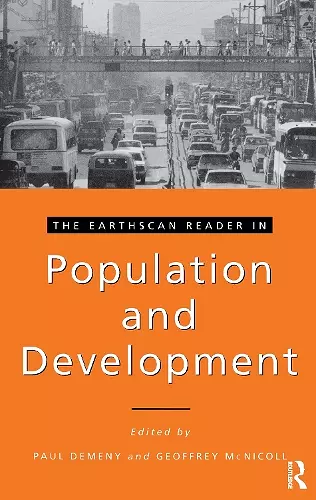 The Earthscan Reader in Population and Development cover