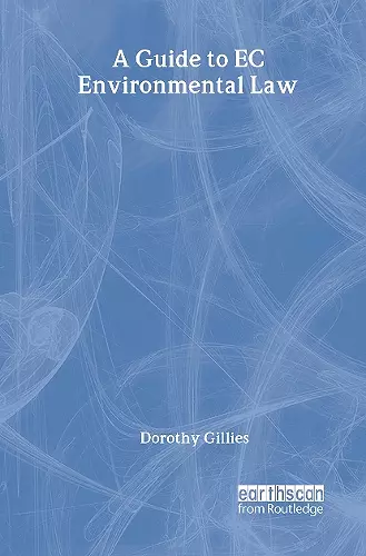 A Guide to EC Environmental Law cover