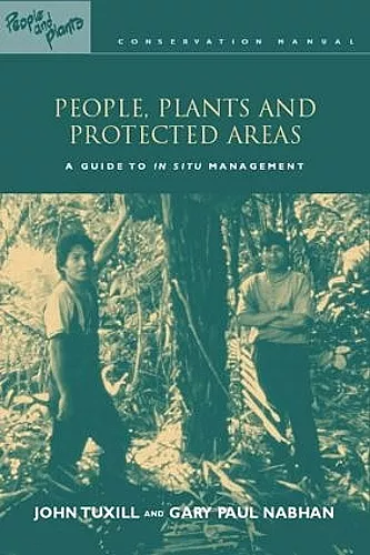 People, Plants and Protected Areas cover